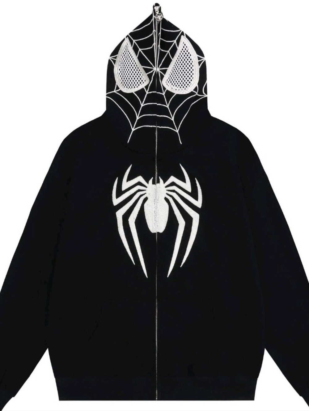 Spiderman Hoodies Coat Unisex Full Zip Medium Sweatshirt Hooded Sweats Jacket
